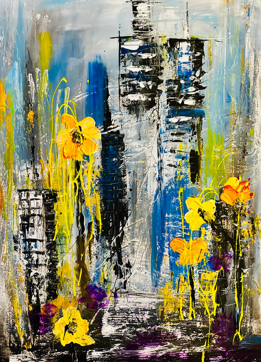 Original artwork 24x36in acrylic on canvas